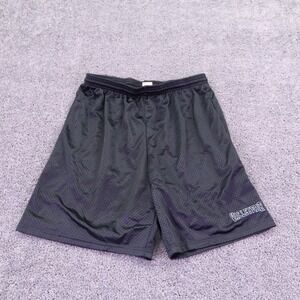 A4 Shorts Mens Extra Large Black Athletic Mesh Basketball Valleyfair Elastic